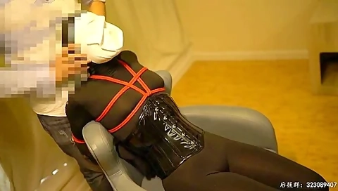Chinese Breathplay Nylon Catsuit Bondage